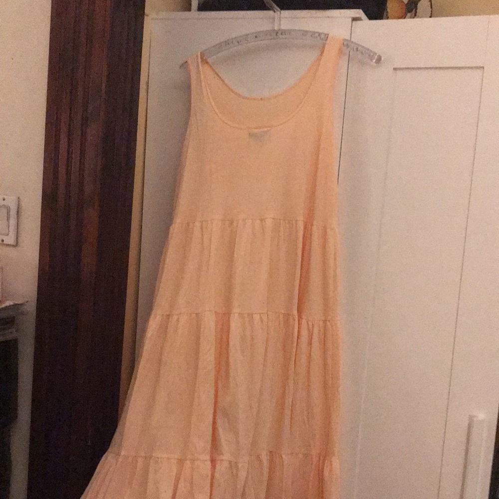 NWT Sweet and breezy peach maxi dress - Picture 5 of 5